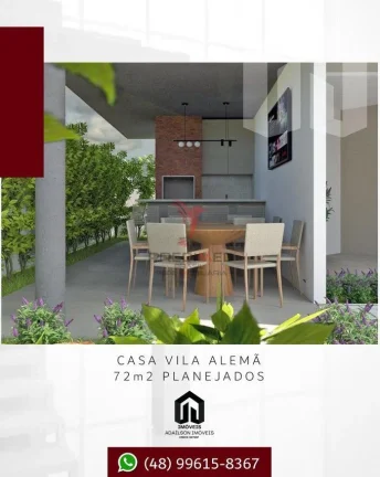 Imagem CASA - VILA ALEMA Sobrado em Condomínio Biguaçu - SC - BRASIL