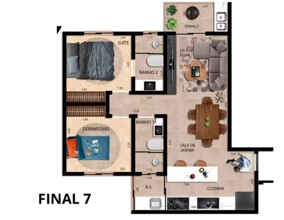 Imagem Apartamento à venda com 3 dormitórios em Vila Claudio Santo André-SP