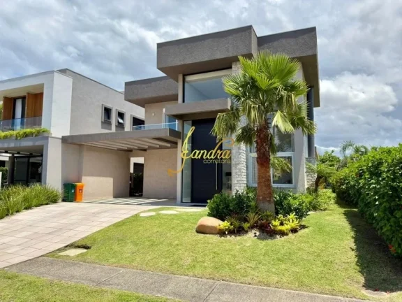 Imagem Casa em condomínio fechado beira de lago com 04 suítes_- entrega maio 2022