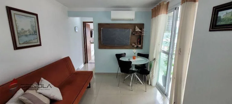 Imagem Apartamento com 1 dormitório à venda, 55 m² por R$ 395.000,00 - Balneário Flórida - Praia Grande/SP