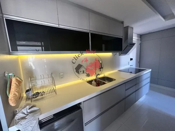 Imagem Apartamento 177m², 3 suítes ,Suíte master com closet e hidro,Sacada gourmet, 3 vagas. bairro Campestre em Santo André
