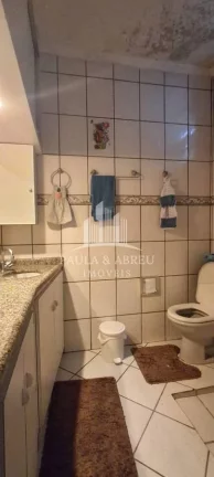 Imagem Sobrado 125m² ao Lado Colégio Barão de Mauá, 2 Dormitórios, 2 Banheiros, 4 Vagas, Churrasqueira no Vila Vitória, Mauá-SP