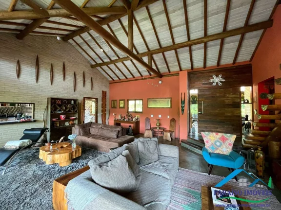 Imagem Casa Maravilhosa Estilo Oriental Rústico próximo Cachoeira do Simão
