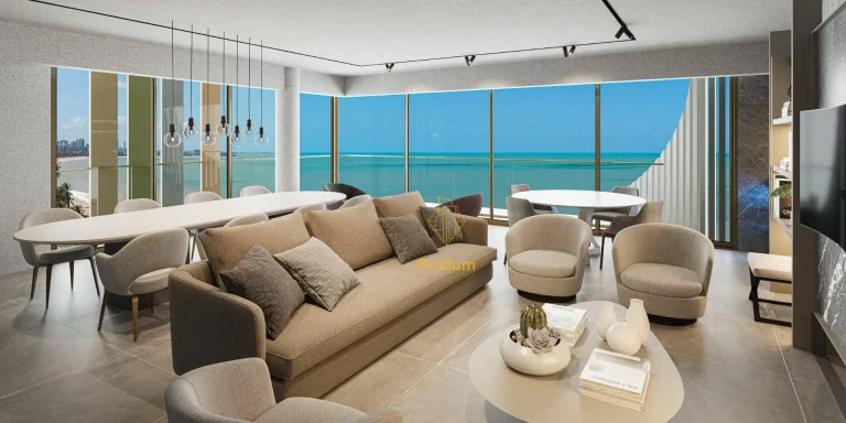 Imagem Cobertura Duplex com piscina e elevador privativo a beira mar da praia do Cabo Branco -CO0097