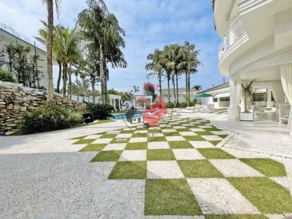 Imagem Mansão Espetacular à Venda no Condomínio Jardim Acapulco - Guarujá