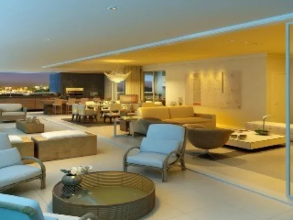 Imagem Apartamento de luxo no Edifício Josephine Baker, Jardim Anália Franco, São Paulo-SP: 5 quartos, 4 suítes, 5 banheiros, 6 vagas de garagem, 326m² de área.