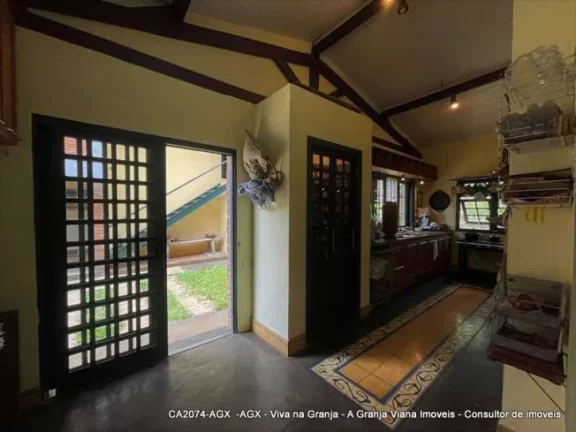 Imagem Miolo Granja - Casa de Campo SUSTENTÁVEL (3d 1ste).! Térrea, lareira, gourmet e edícula home office!