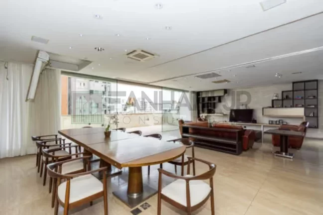 Imagem Cobertura no Jardins: 3 quartos, 1 suíte, 4 salas, 4 banheiros, 3 vagas - São Paulo-SP - 550m²!