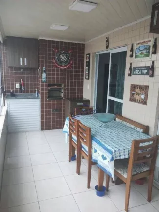 Imagem Apartamento com 2 dormitórios à venda, 100 m² por R$ 670.000,00 - Guilhermina - Praia Grande/SP
