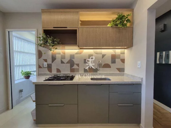 Imagem Apartamento com 1 dormitório à venda, 50 m² por R$ 680.000,00 - Itaim Bibi - São Paulo/SP