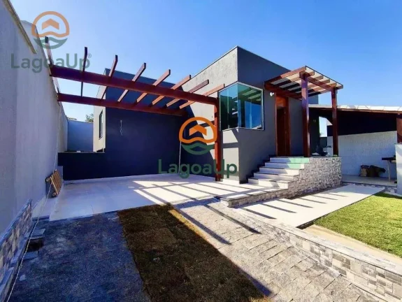 Imagem Casa com 3 dormitórios à venda, 135 m² por R$ 580.000,00 - Shalimar - Lagoa Santa/MG