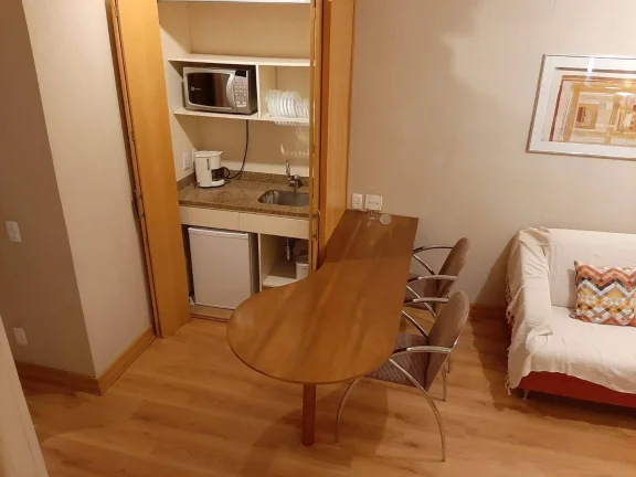 Imagem Flat para venda possui 30 metros quadrados com 1 quarto em Consolação