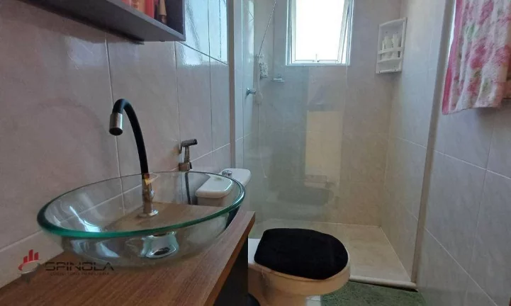 Imagem Apartamento com 1 dormitório à venda, 36 m² por R$ 235.000,00 - Mirim - Praia Grande/SP
