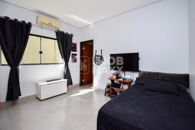 Imagem Venda de casa Condomínio Quintas do Santa Barbara 3 quartos suítes casa moderna nova espaço gourmet com parrilha churrasqueira
