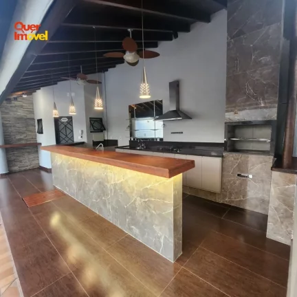 Imagem Sobrado de Luxo à Venda em City Ribeirão, Ribeirão Preto-SP 3 Quartos, 3 Suítes, 370m² 4 Vagas de Garagem