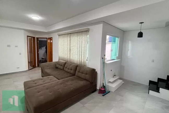 Imagem Cobertura para alugar em Santo André, Vila Valparaíso, com 2 quartos
