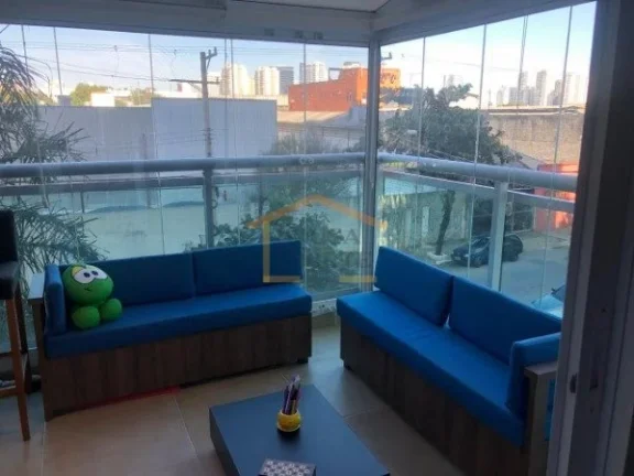 Imagem Apartamento 2 dormitÃ³rios, sendo 1 suÃ­te, sala 2 ambientes, lavabo, terraÃ§o, cozinha planejada, Ã...