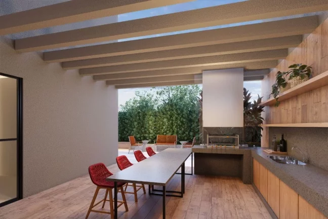 Imagem Apartamento de alto padrão com 3 suítes, 94m² e 2 vagas de garagem no Motiró Barcelona, São Caetano do Sul-SP.