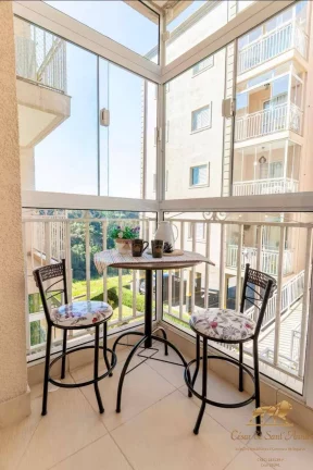 Imagem Belíssimo apartamento a venda mobiliado e decorado em Campos do Jordão