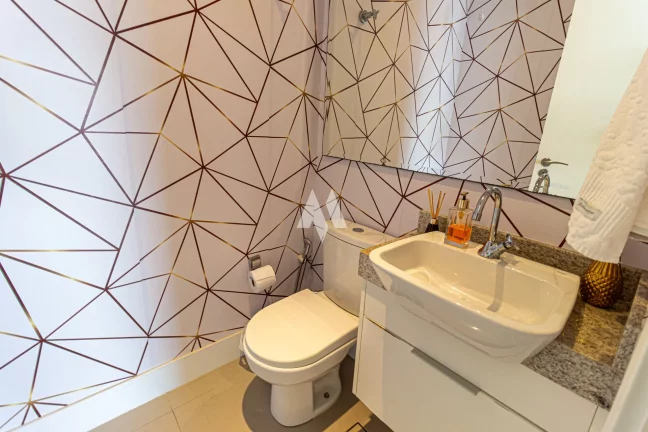 Imagem Apartamento com 3 quartos/suítes e lazer à venda na Vila Rica - Santos/SP