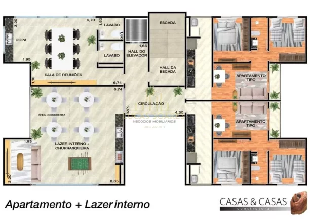 Imagem Apartamentos / Padrão na cidade de Mogi das Cruzes