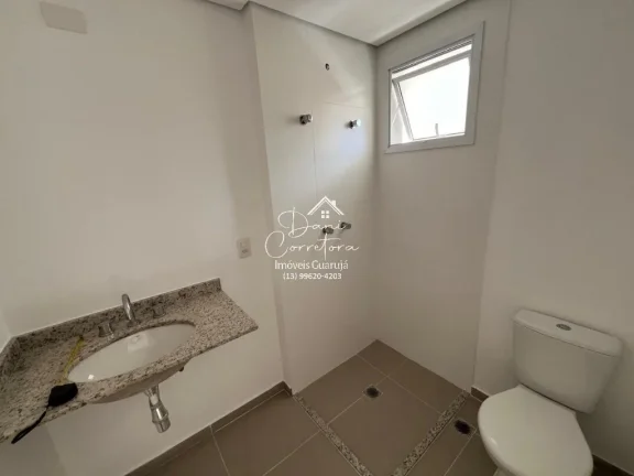 Imagem Apartamento prédio novo, 3 suítes à venda em Guarujá - Pitangueiras, 2 vagas de garagem e 142m² de requinte.