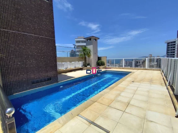 Imagem Apartamento com 3 dormitórios à venda, 131 m² por R$ 1.500.000,00 - Gonzaga - Santos/SP