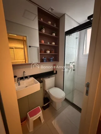 Imagem Apartamento no condomínio Happy Patriani, localizado na Vila Industrial em Campinas. 75m² com 2 su...