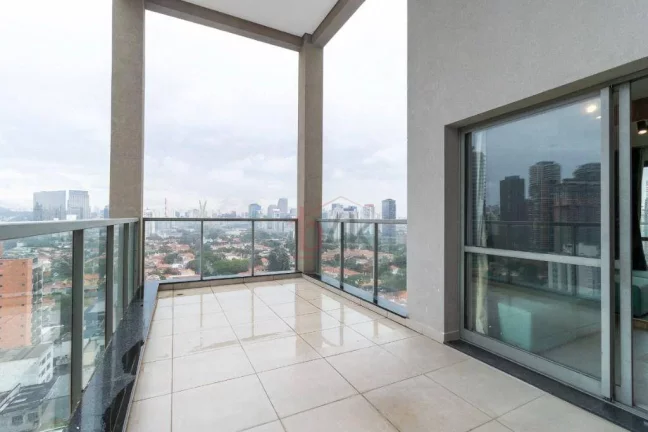 Imagem Studio 44m² no Brooklin: Terraço Privativo, Vaga e Depósito no VN Álvaro Rodrigues