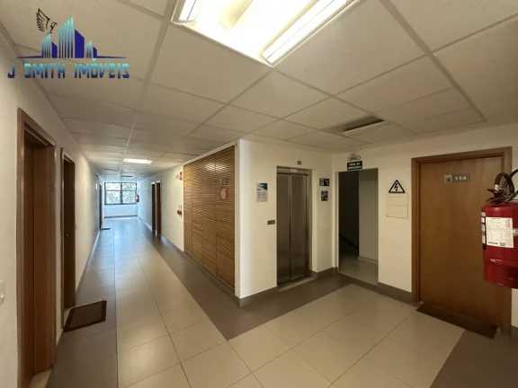 Imagem Sala c/ 53,19m², 3 ambientes, copa, lavabo, ar-condic., 1 vaga, elevador.