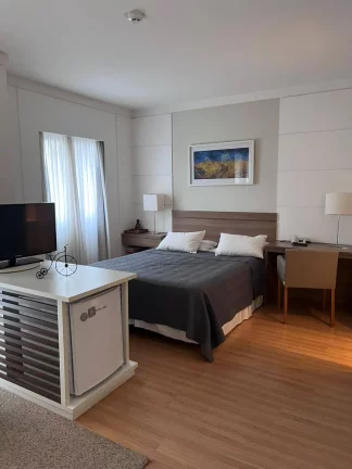 Imagem Flat para venda possui 31 metros quadrados com 1 quarto em Jardim Europa