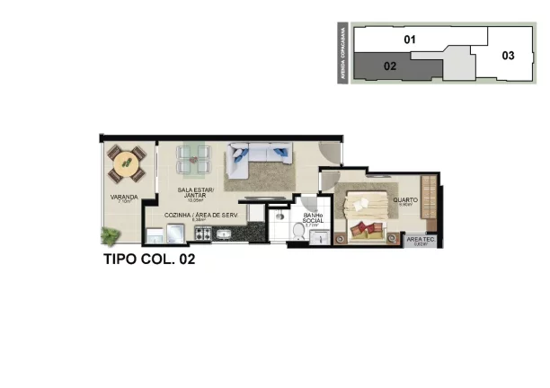 Imagem APARTAMENTO RESIDENCIAL em GUARAPARI - ES, PRAIA DO MORRO