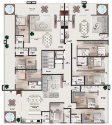 Imagem Serenità Residence - Apartamento à venda no bairro Canto Grande - Bombinhas/SC