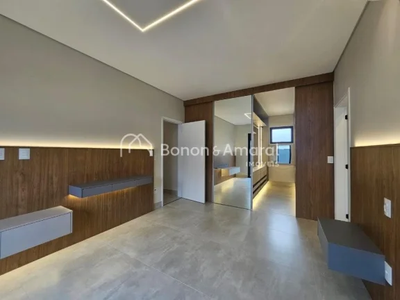 Imagem Imóvel de alto padrão à venda no Condomínio Jequitibá, em Valinhos. Esta casa térrea é super ...