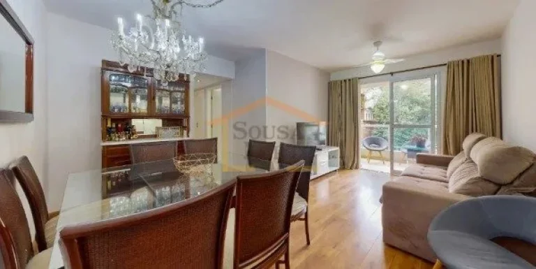 Imagem Apartamento à venda. Conta com 3 dormitórios, sendo 1 suite, 2 banheiros, ambientes amplos, bem il...
