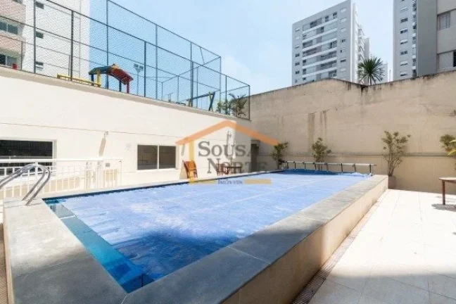 Imagem Apartamento com 70m², dispõe de 2 dormitórios, sendo 1 suite, 2 banheiros, sala, cozinha, area de...