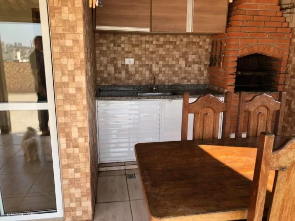 Imagem COBERTURA RUDGE 3 DORMS (2 suites) 3 gars, com área gourmet e amplo quintal R$ 890 mil - aceita imovel .