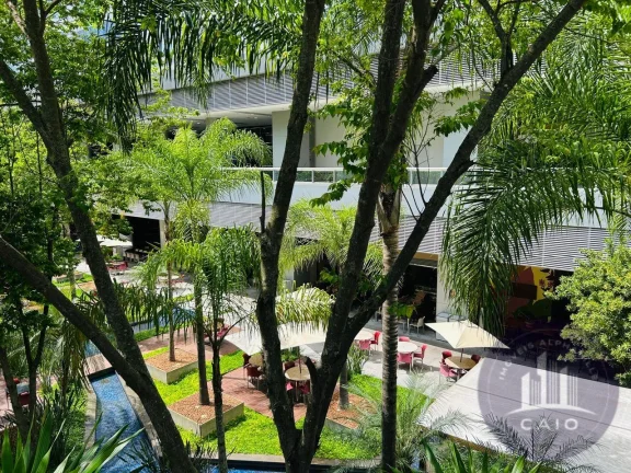 Imagem Sala mobiliada 42m² para aluguel por R$ 3.290,00/mês - Alphaville/SP