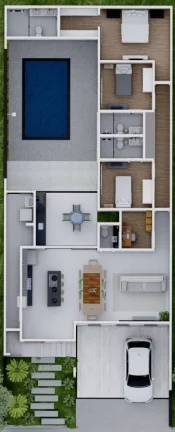 Imagem Casa alto padrão no condomínio Portal da Serra - Bragança Paulista