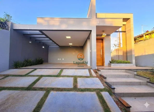 Imagem Casa com 3 dormitórios à venda, 135 m² por R$ 1.190.000,00 - Lundceia - Lagoa Santa/MG