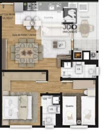 Imagem Apartamento a Venda no bairro Tingui - Curitiba, PR