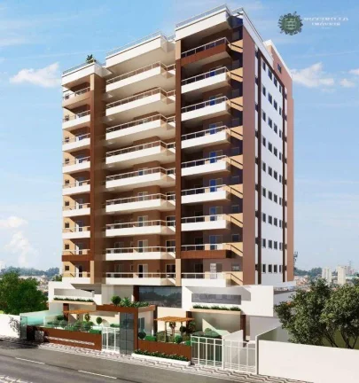 Imagem Apartamento com 2 dormitórios à venda, 91 m² por R$ 1.093.000,60 - Vila Assunção - Praia Grande/SP