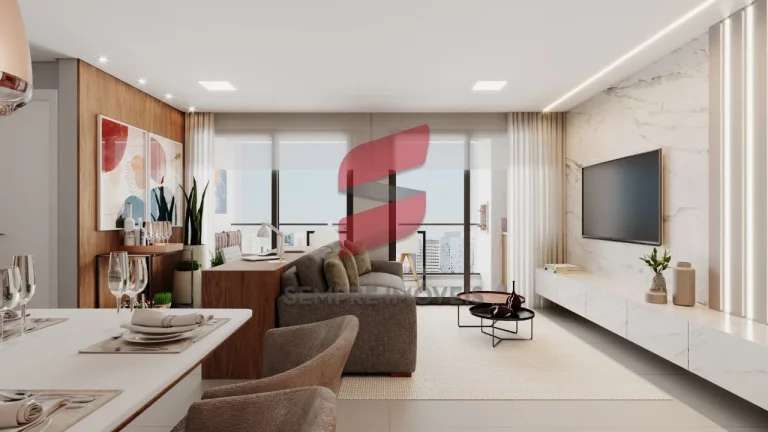 Imagem APARTAMENTO com 2 dormitórios à venda com 59m² por R$ 455.000,00 no bairro Capão Raso - CURITIBA / PR