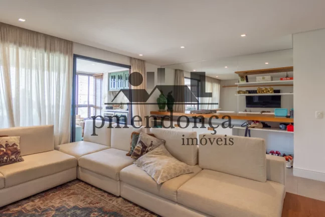 Imagem Vila Romana apartamento decorado, 3 suites, varanga gourmet, 3 vagas 187 m2