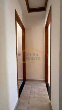 Imagem Casa em condomínio com 55 m², composta por 2 suítes (uma com varanda, as duas suítes ainda vão ...