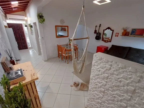 Imagem Casa Geminada Térrea Maracanã Praia Grande 2 Quartos Suíte