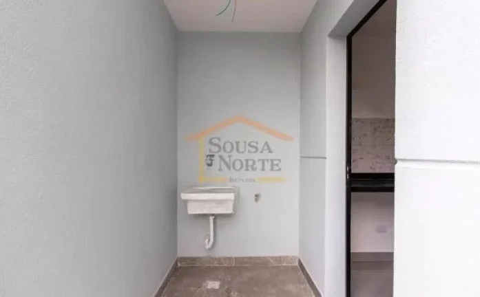 Imagem Cobertura com 58m² + 18m², 3 dormitórios, sala, cozinha, banheiro, área de serviço e 1 vaga de ...