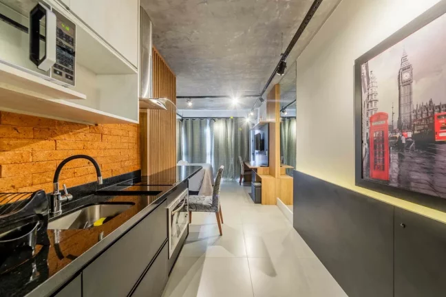 Imagem Studio à venda em Porto Alegre, Petrópolis, com 1 quarto, 28,41m2