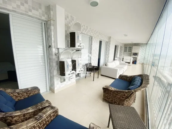 Imagem Apartamento à venda em Guarujá-SP, Vila Alzira: 3 quartos, 1 suite, 2 salas, 2 banheiros, 2 vagas, 118m². Venha conferir!