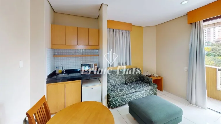 Imagem Apartamento disponível para venda no Brasilia Santana Gold Flat, com 45m², 1 dormitório e 1 vaga
